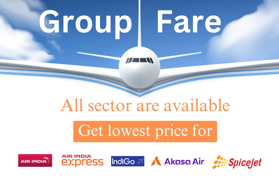 BudgetTicket.in- Looking Group Booking Fare?